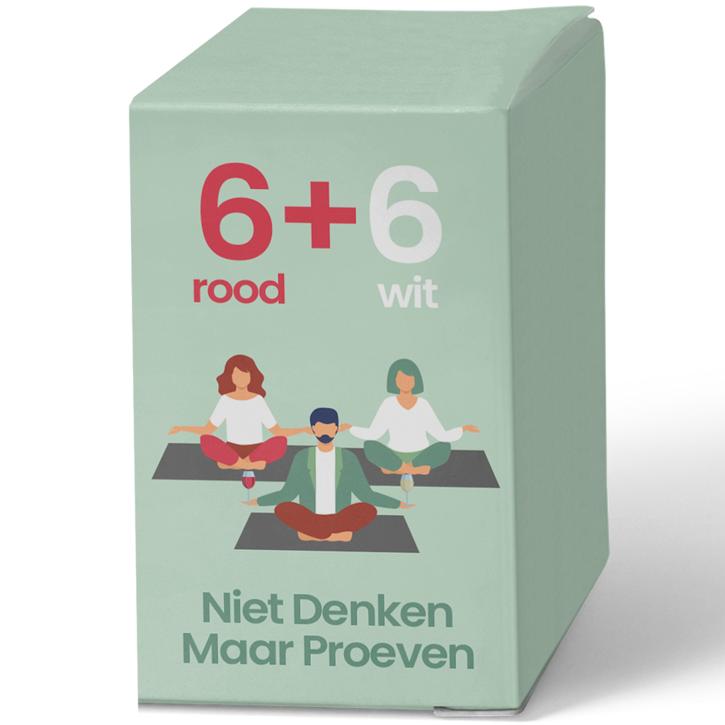 De "Niet Denken Maar Proeven" Wijnbox | 12 flessen | Gemengd