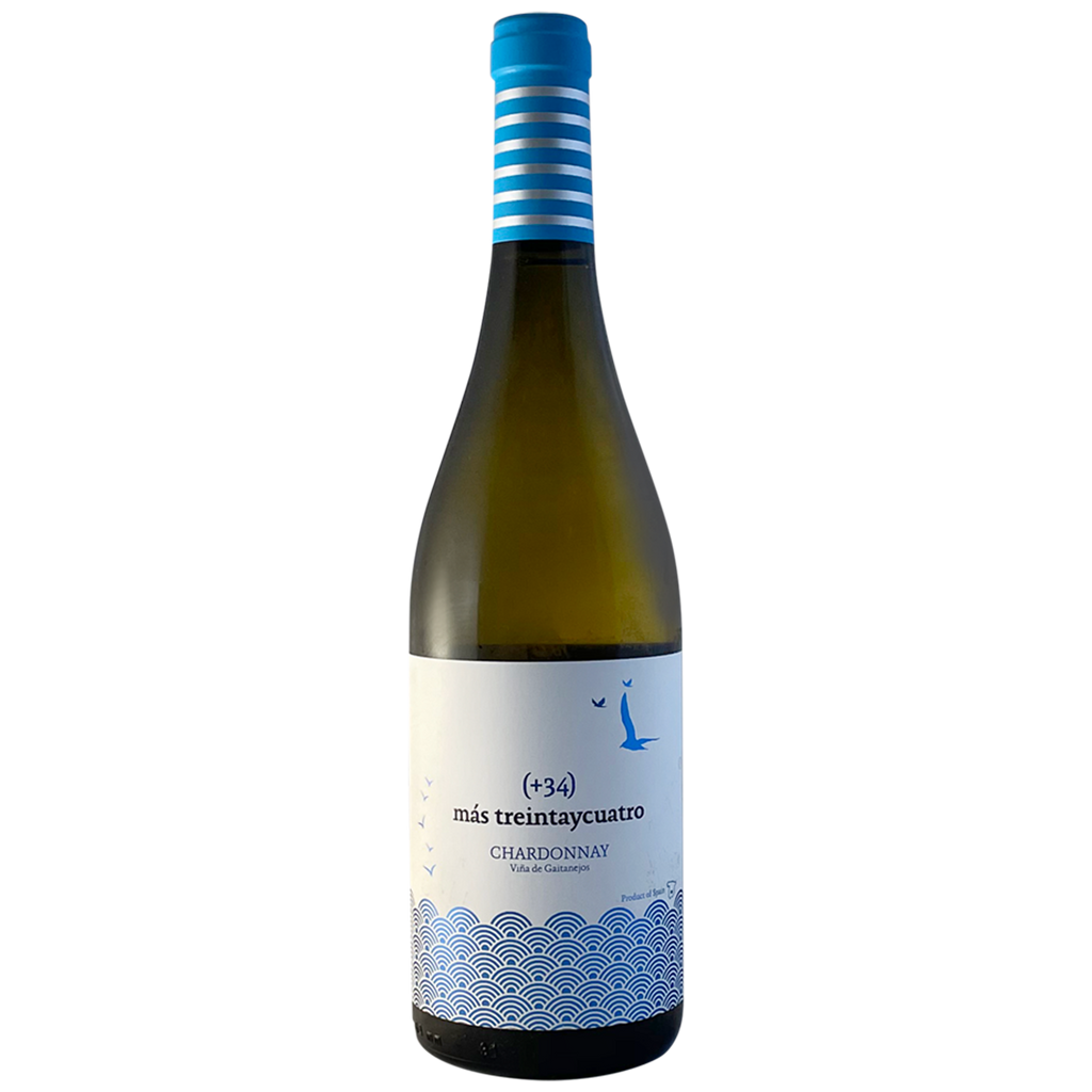 Más Treintaycuatro (+34) | Chardonnay | Wit - Coti Wijn